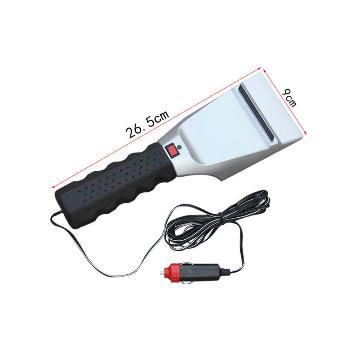 Heatable Car Windshield Ice Scrape 4