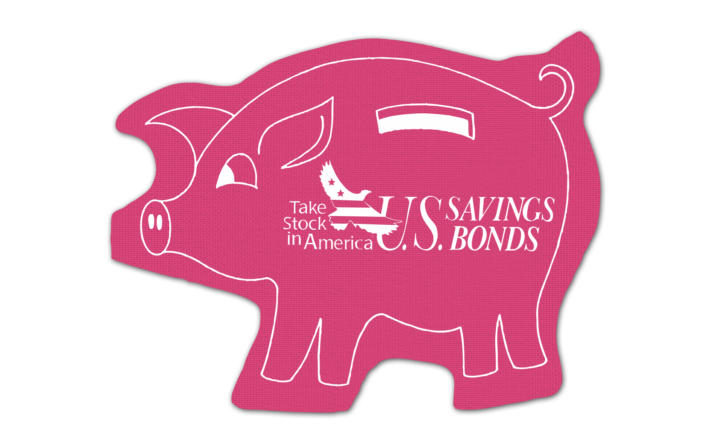 Piggy Bank Vinyl Jar Opener 5PG 14