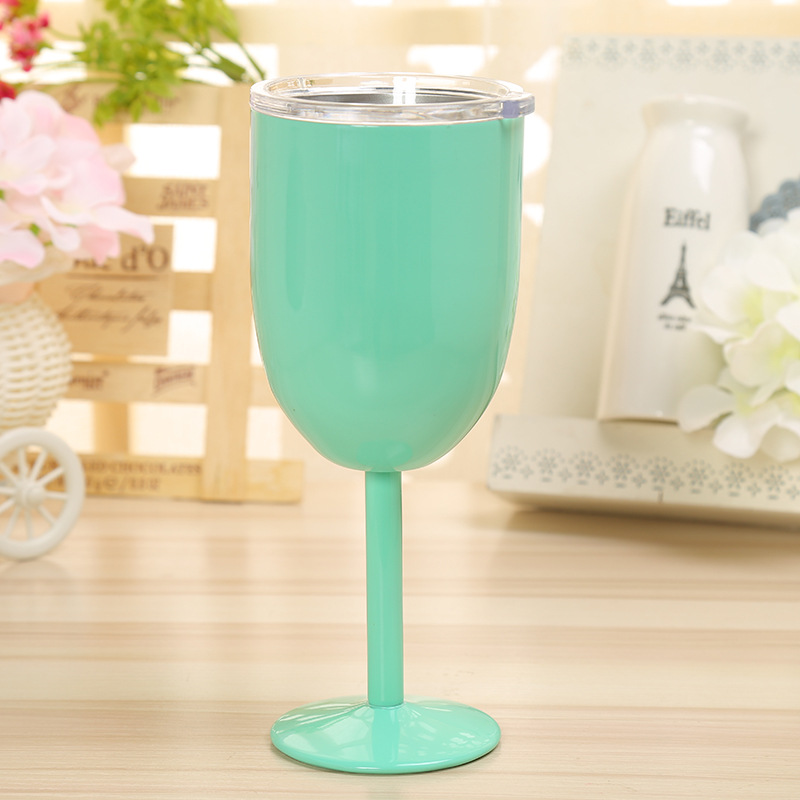 Stainless Steel Bar Restaurant Wine Glass 10