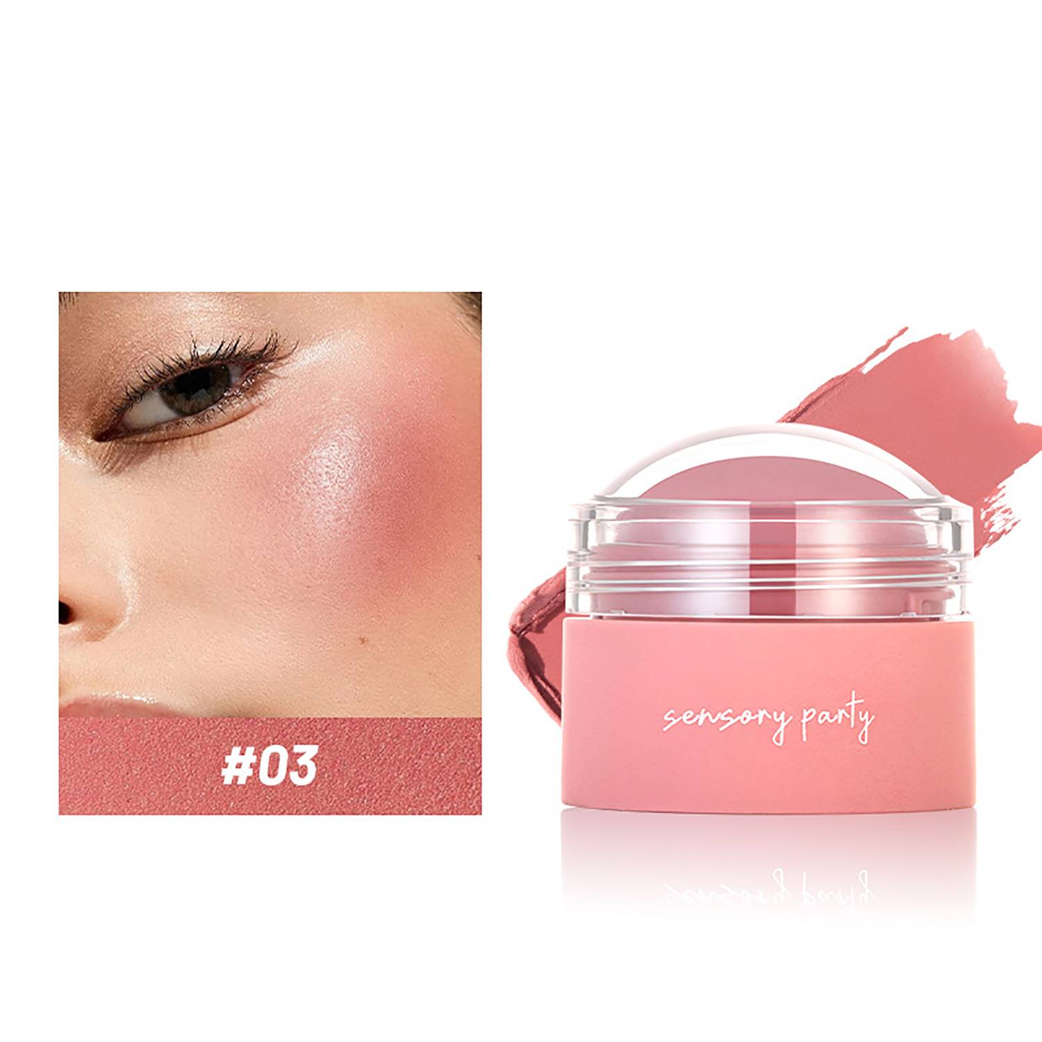 Round Blush Cream 3