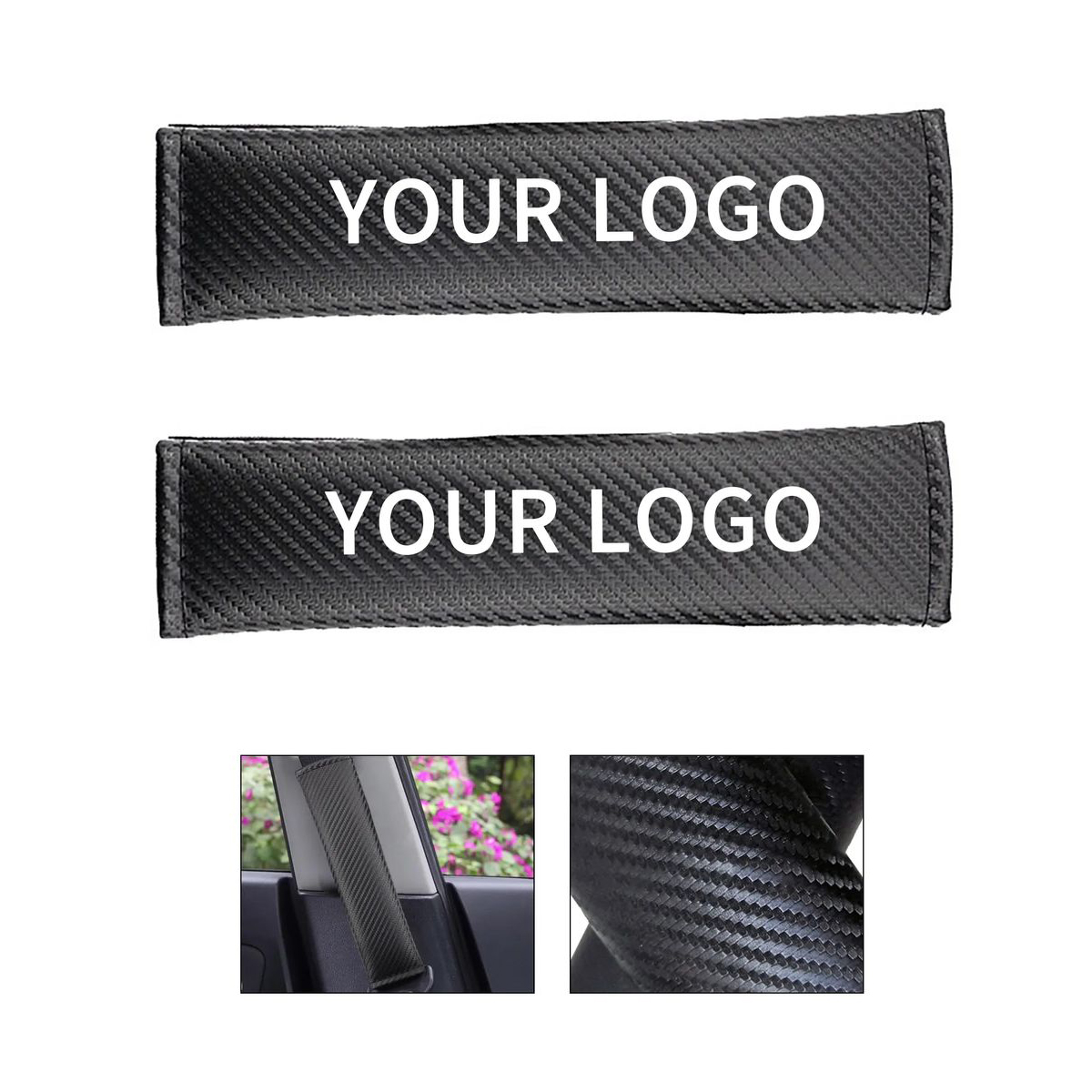 Car Seatbelt Pad Soft Leather Support 2