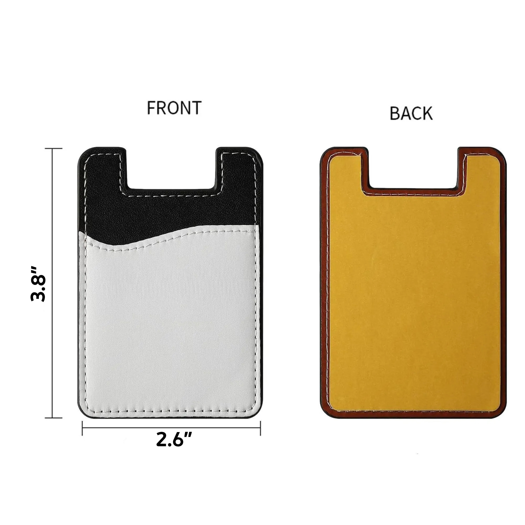 Premium PU Adhesive Phone Card Holder 2