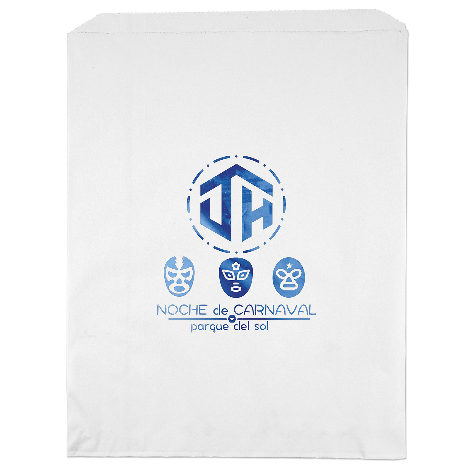 12W x 15H Merchandise Bag - Foil Print 2