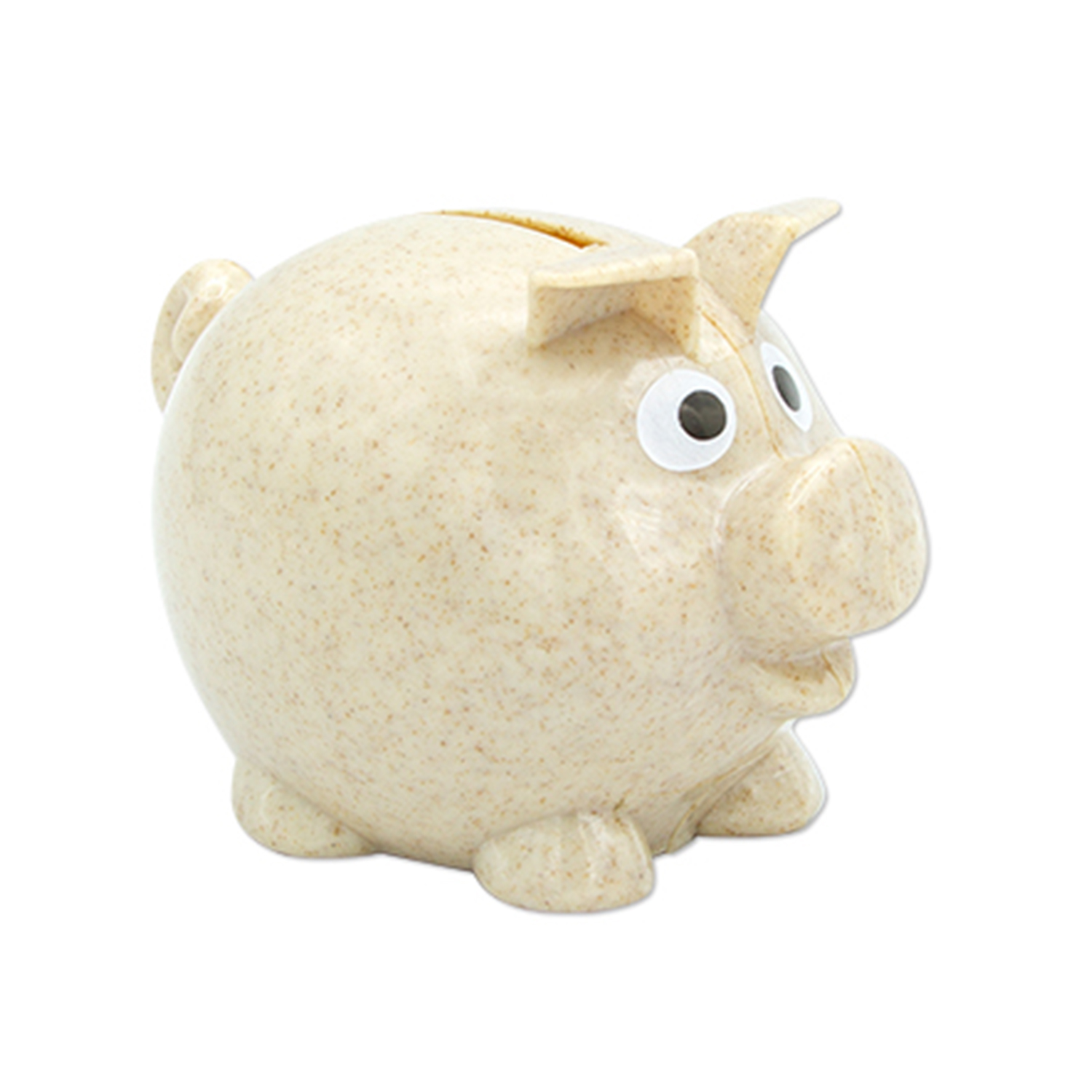 Sustainable Wheat Straw Piggy Bank 3