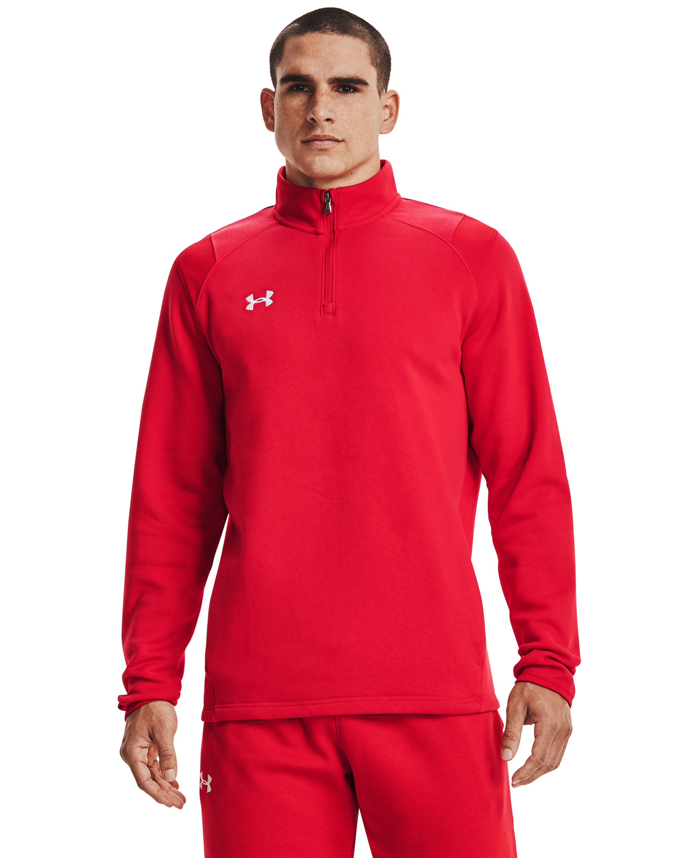 UA Hustle Fleece Men's  Zip 8