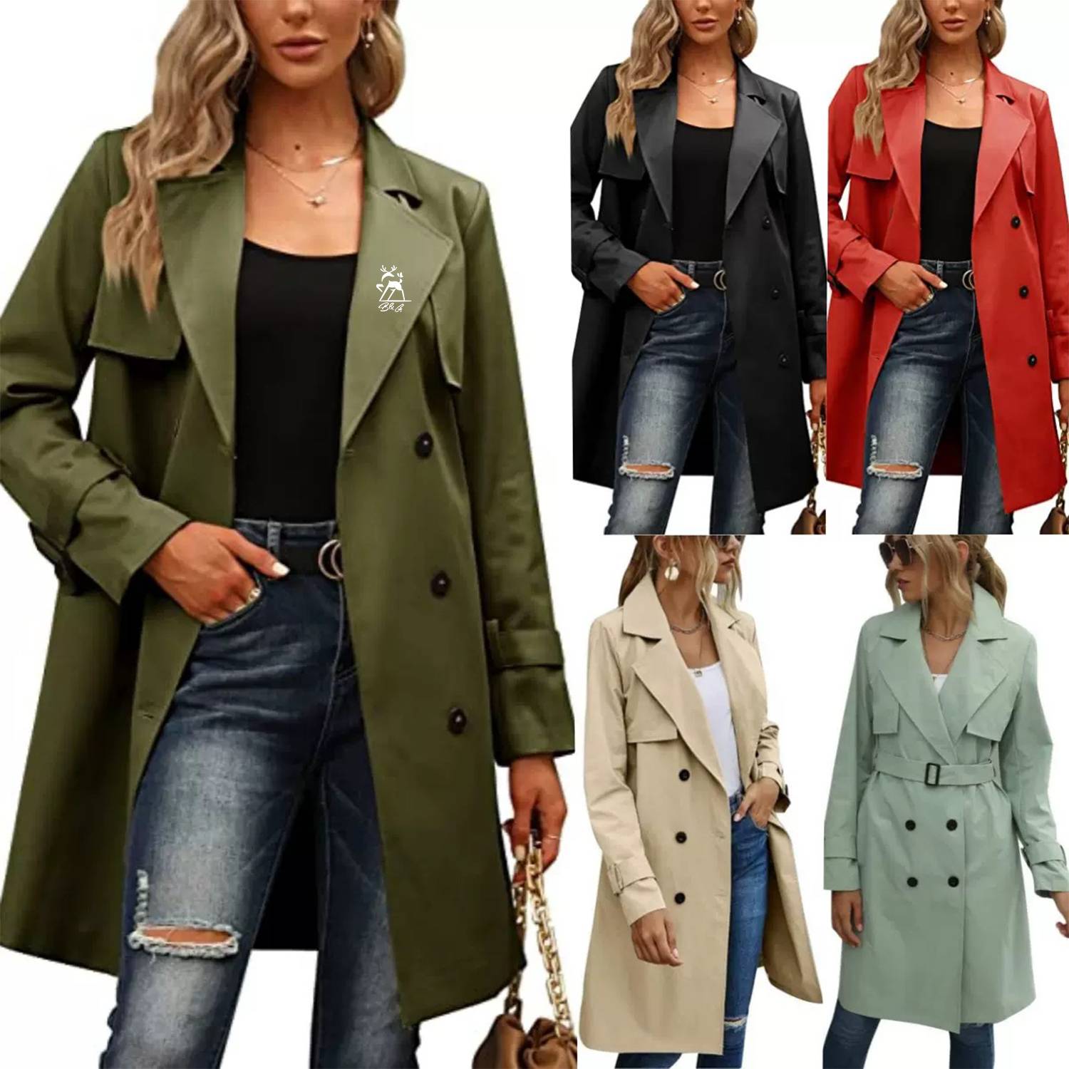 Womens Autumn Short Coat