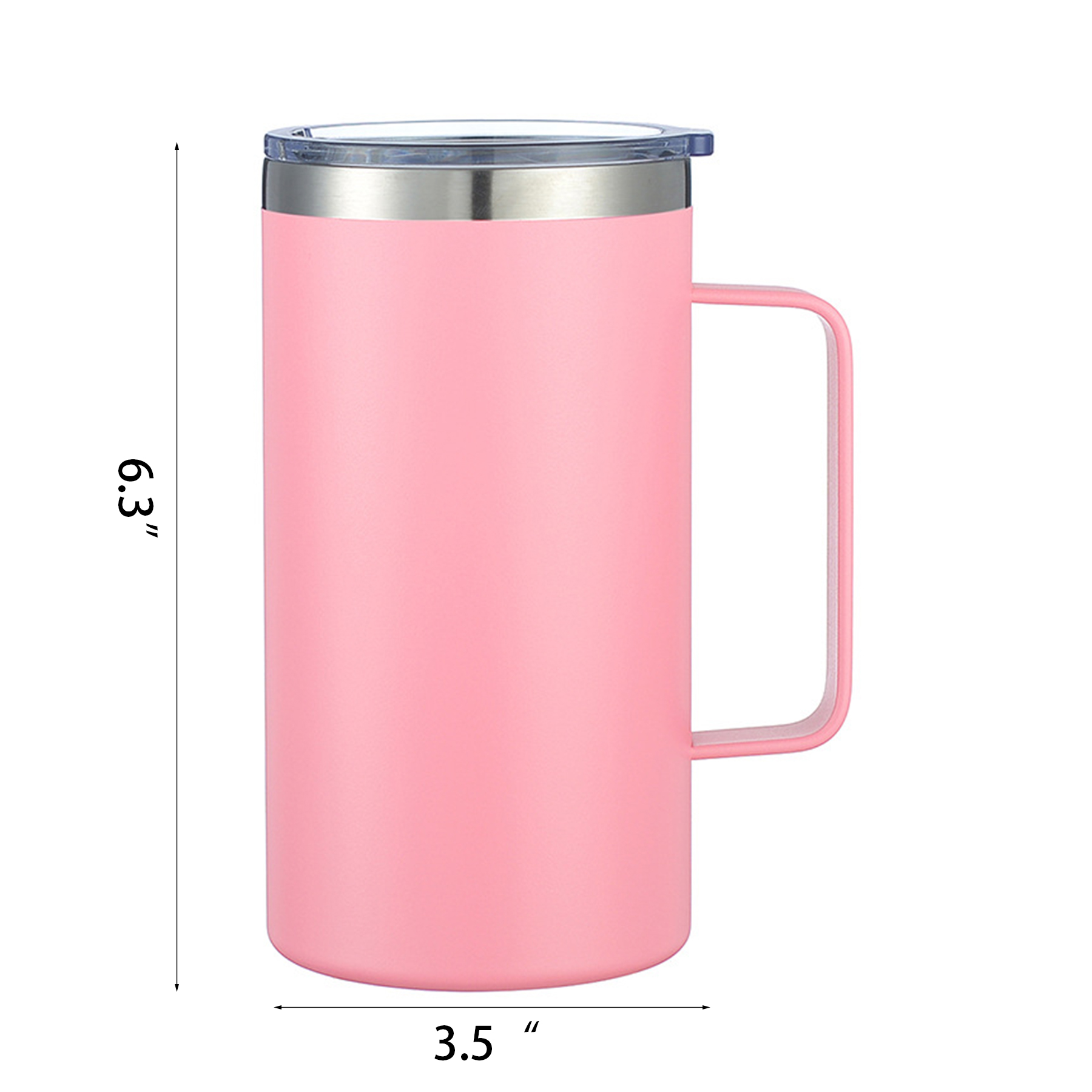 24 oz Stainless Steel Coffee Mug 2