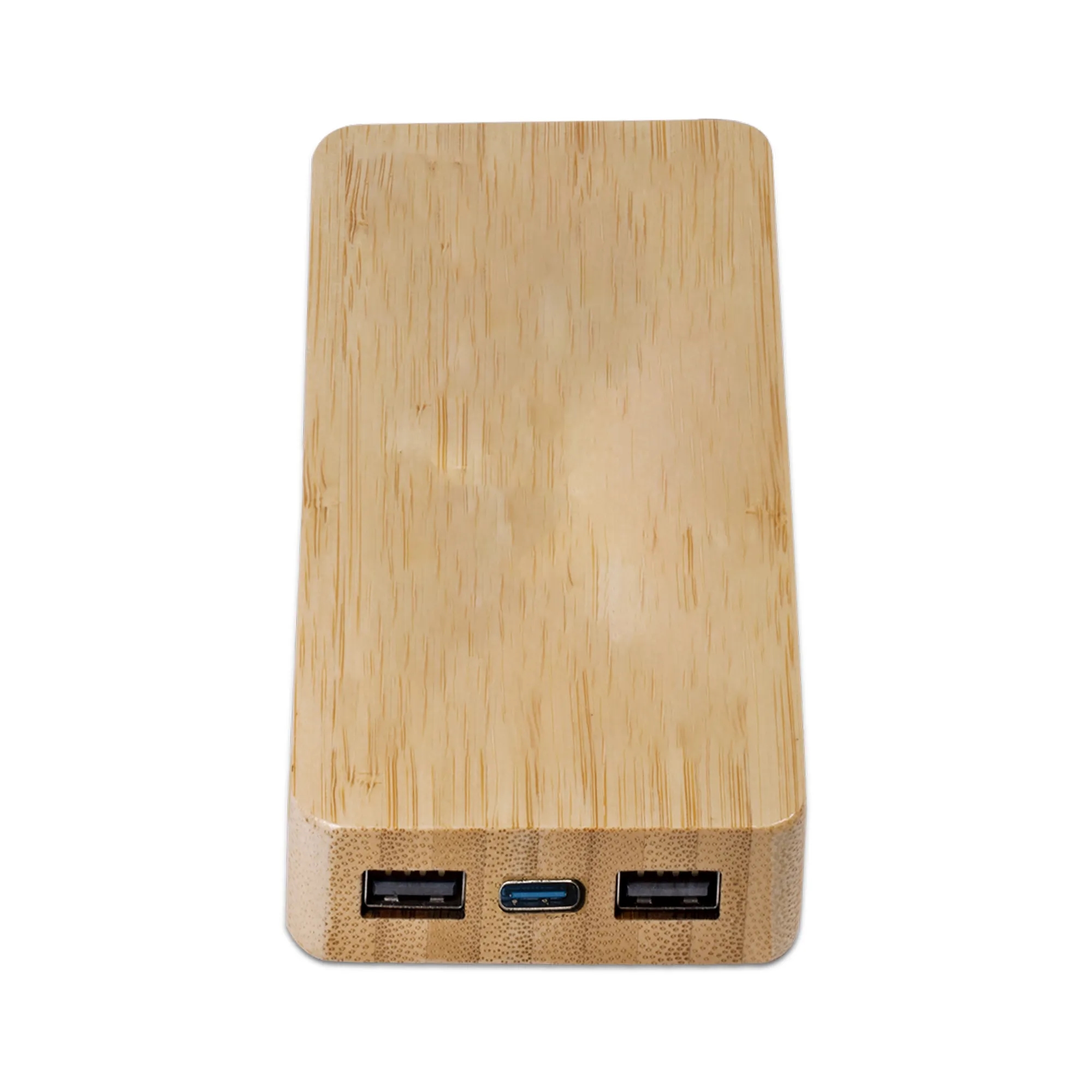 Hayes Bamboo Wireless Powerbank 10,000mAh 3