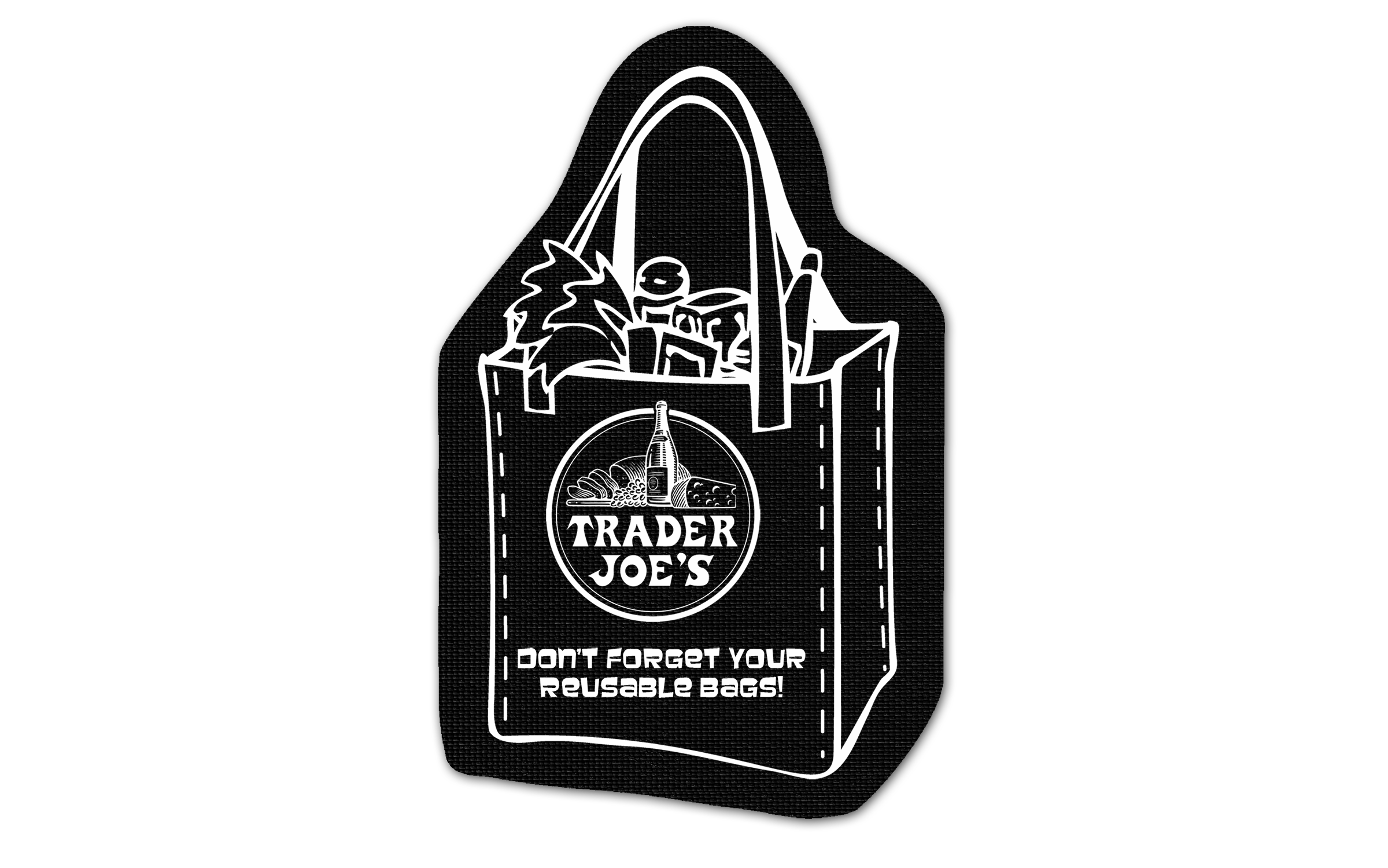Tote Bag Vinyl Jar Opener 9
