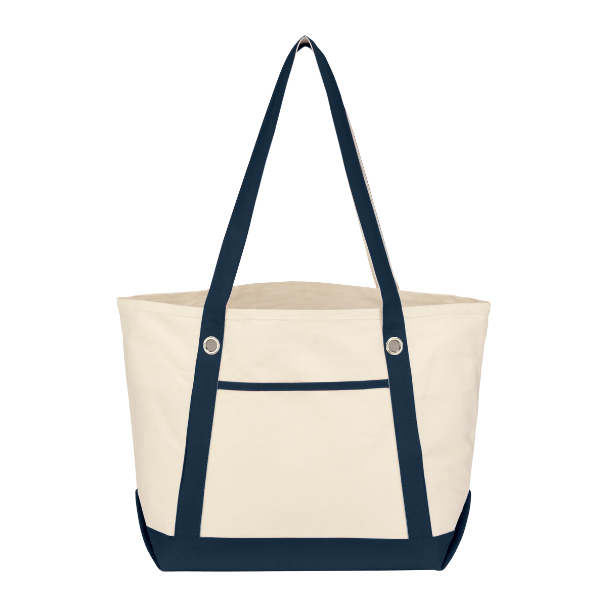 Medium Cotton Canvas Sailing Tote Bag 8