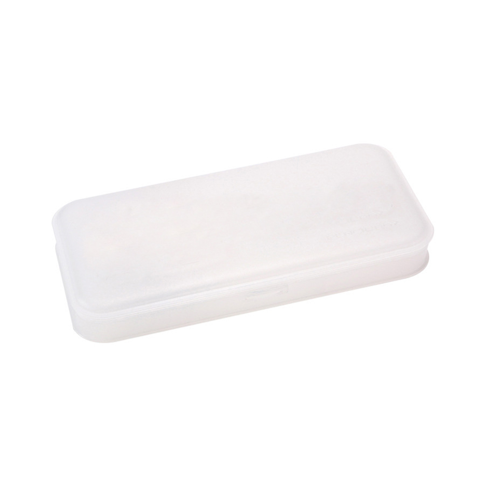 Transparent Plastic Storage Pencil Case Box 2