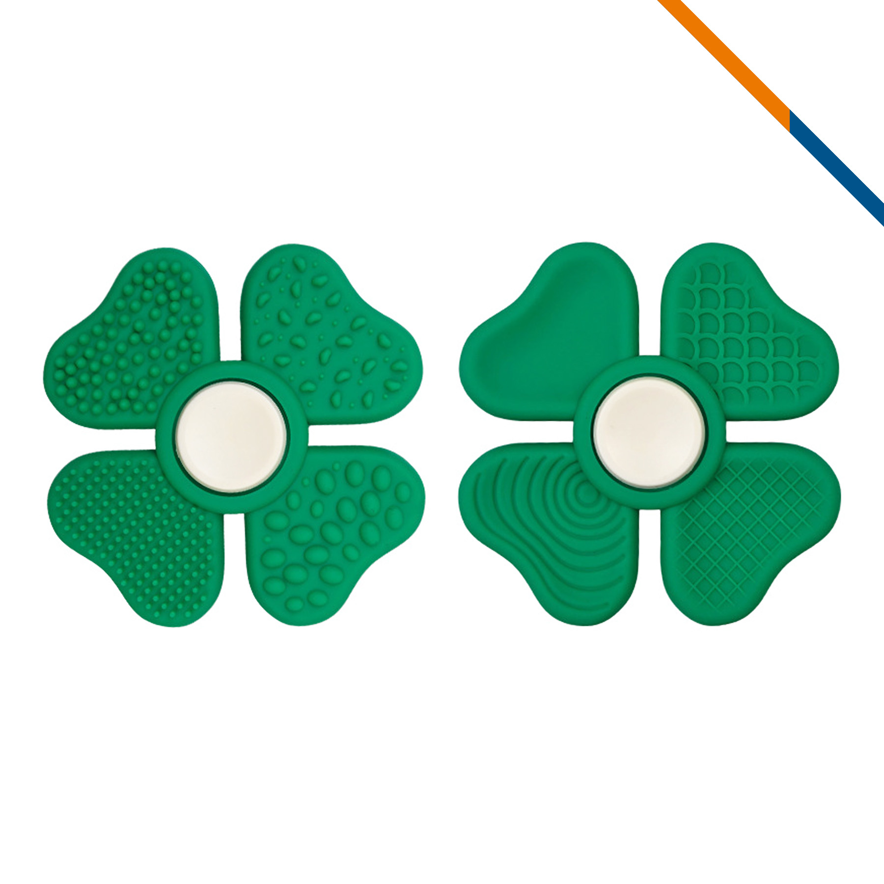 LuckySpin 2in1 Four Leaf Clover Fidget Spinner 2