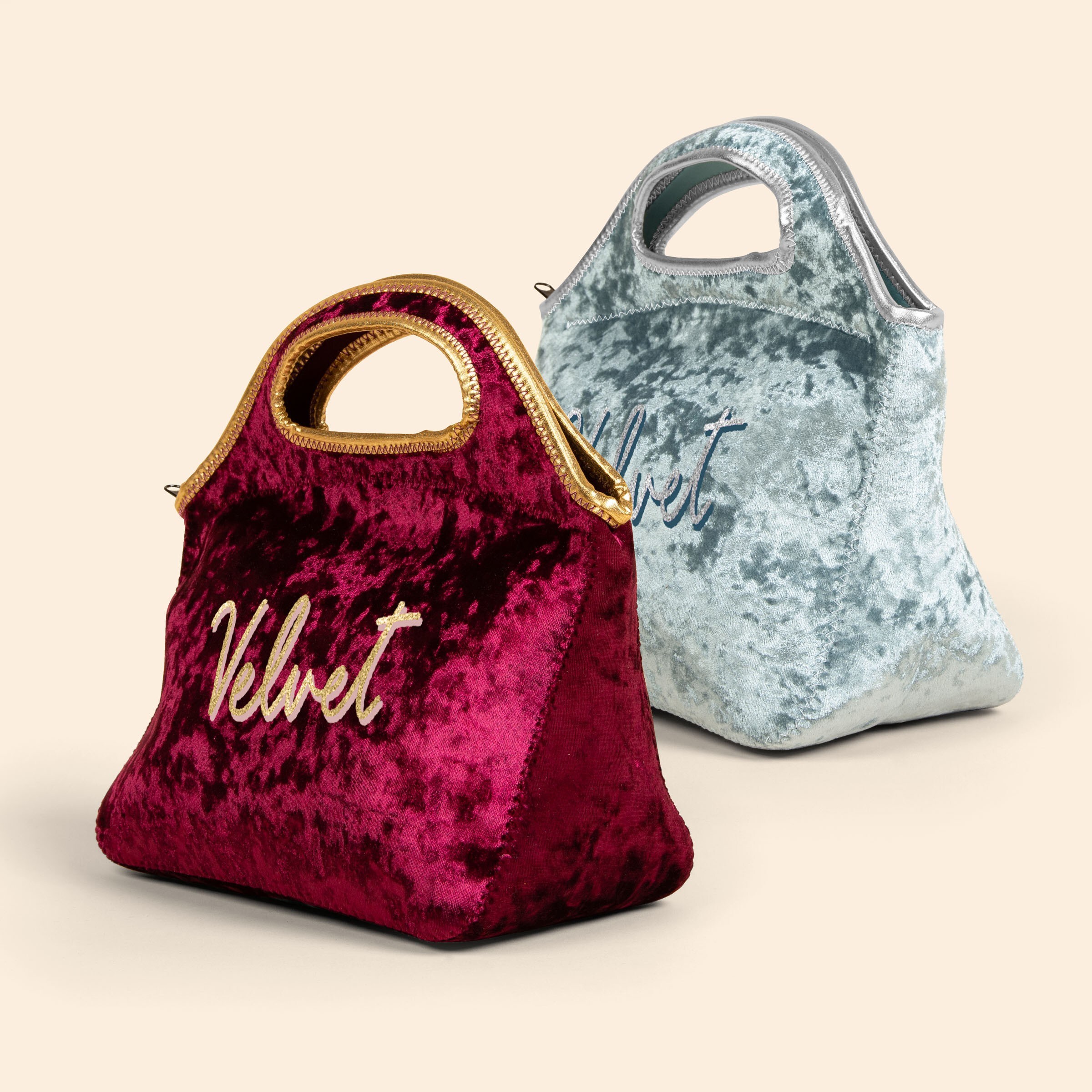 GRAN KLUTCH - VELVET NEOPRENE LUNCH BAG