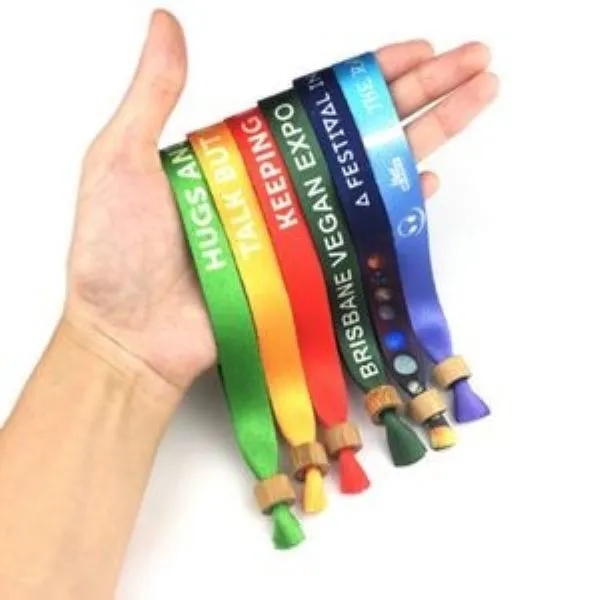 1/2" rPET Recycled Sublimated Eco-friendly Event Wristbands 7