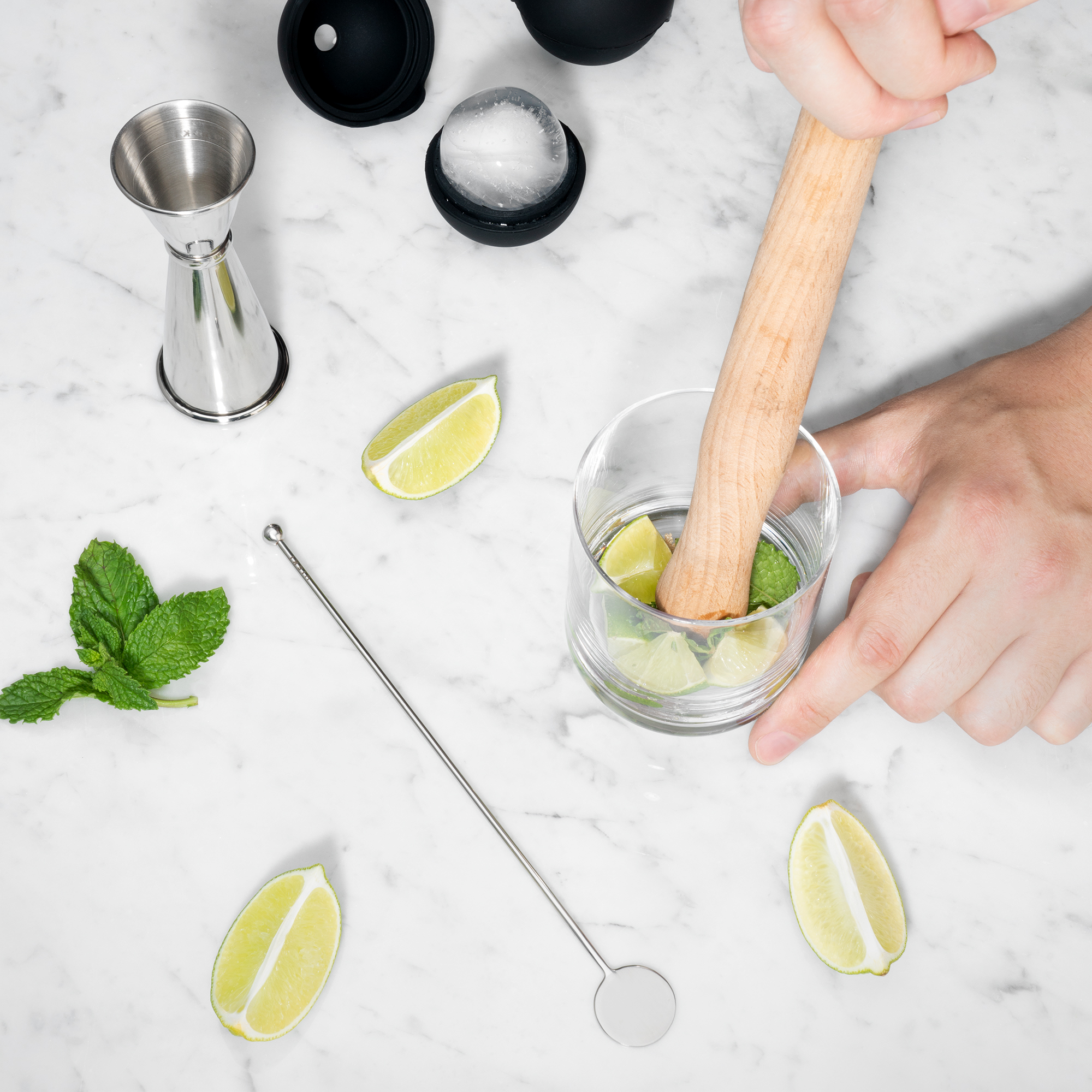 Viski® 7-Piece Muddled Cocktail Set 9