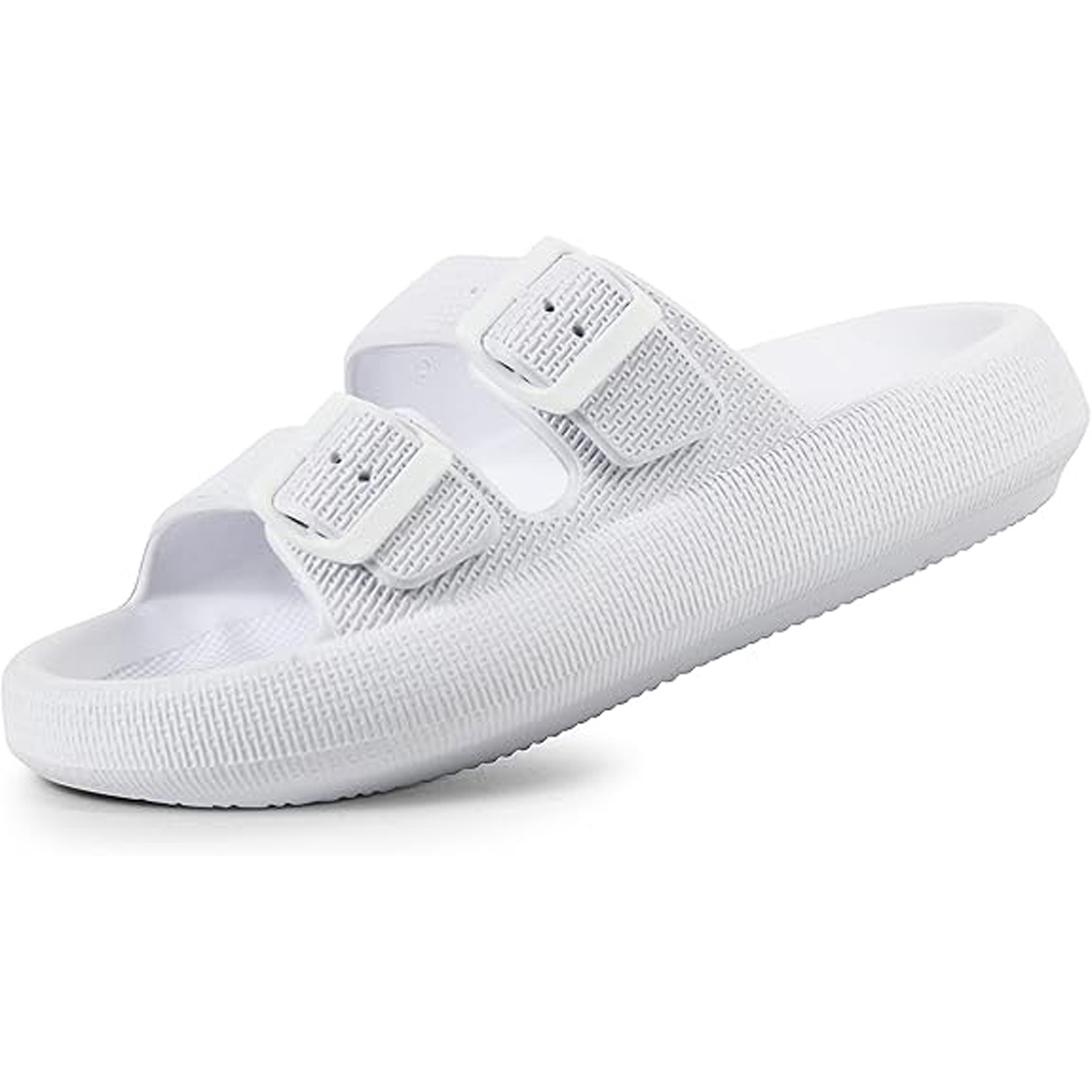 EVA Double Buckle Adjustable Flat Sandals 21