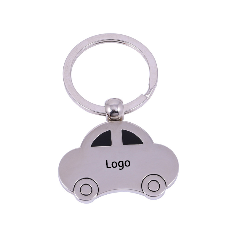 Creative Car Shape Metal Key Pendant 8