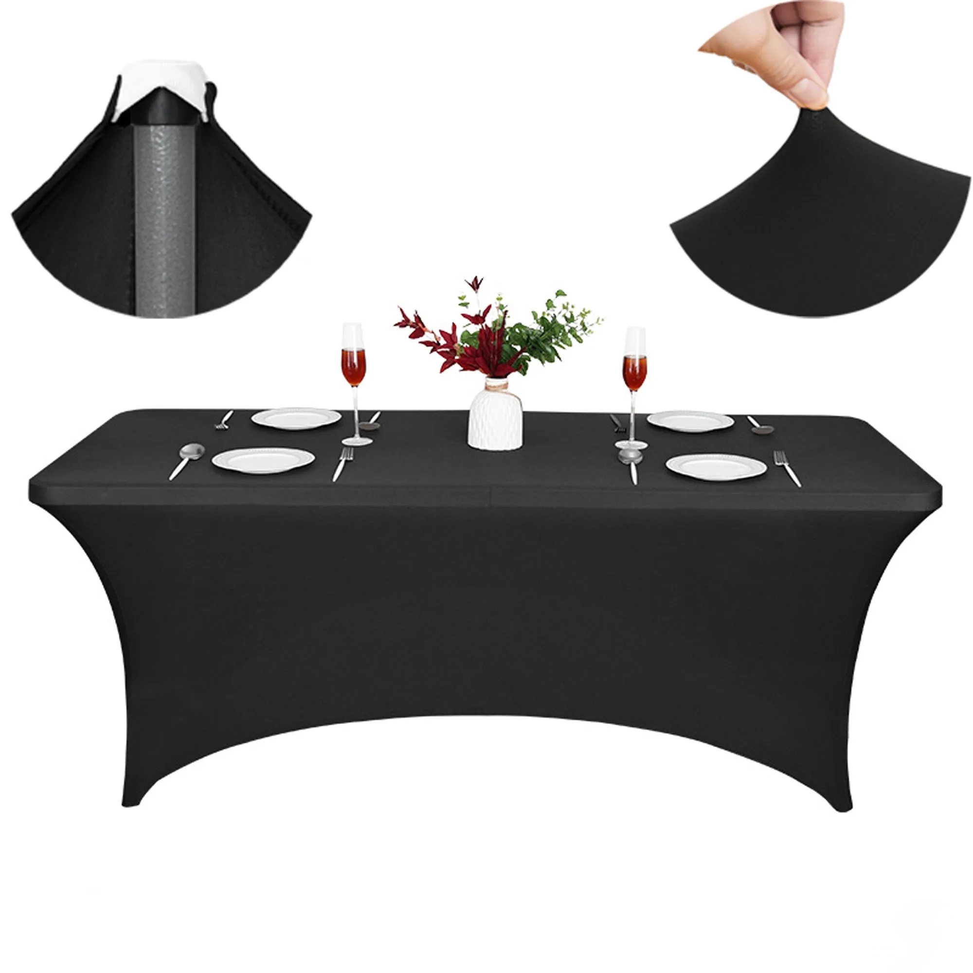 6FT Elastic Table Cover 4