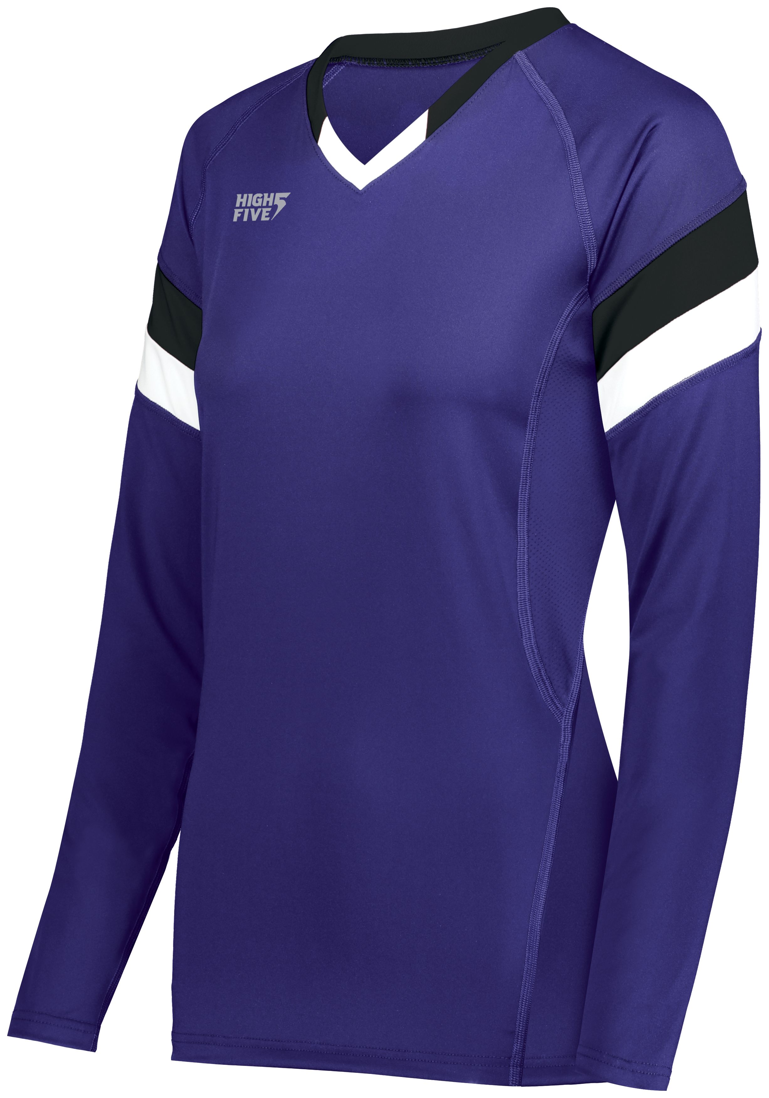 Ladies TruHit Tri-Color Long Sleeve Jersey 10