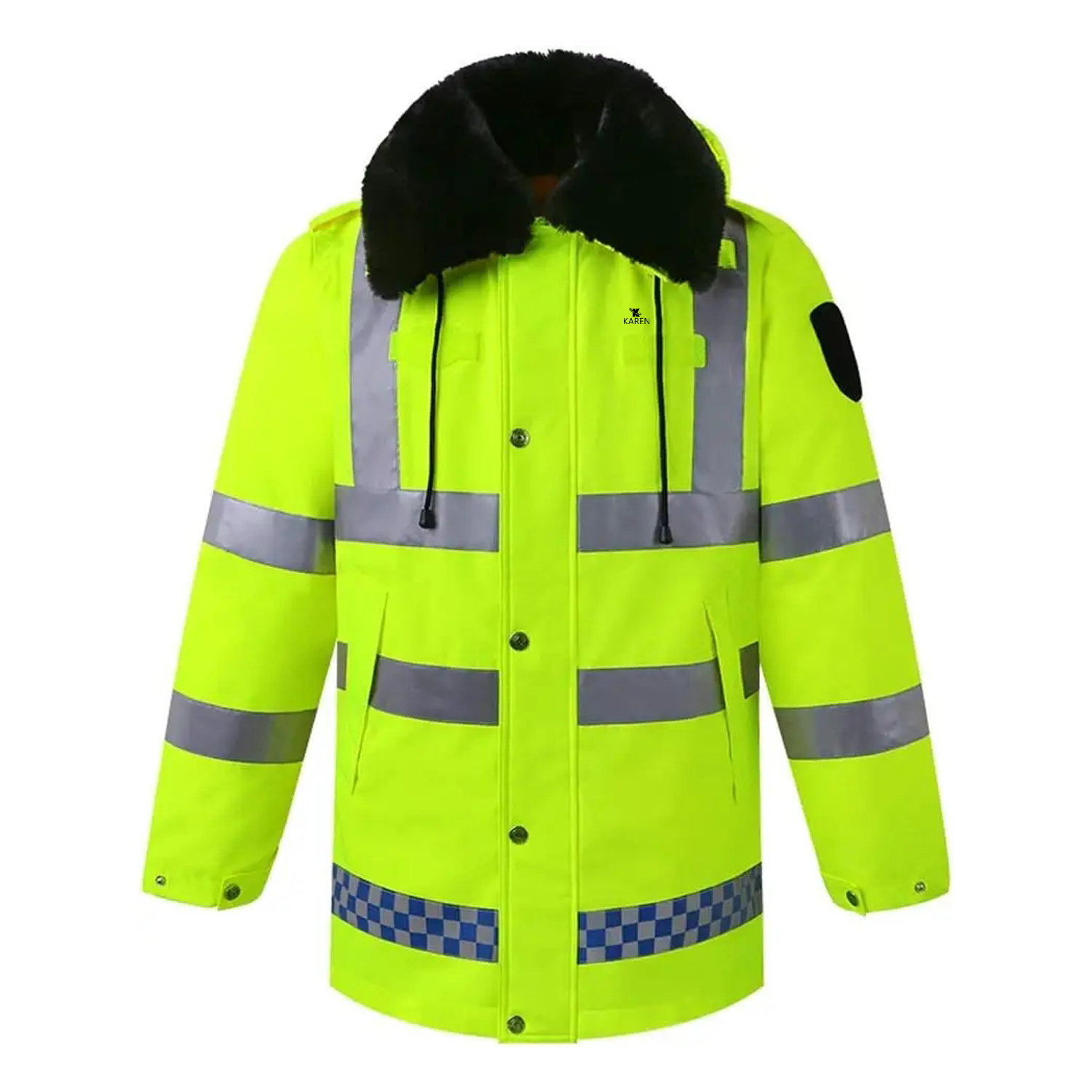 Inflatable Velvet Reflective Clothing