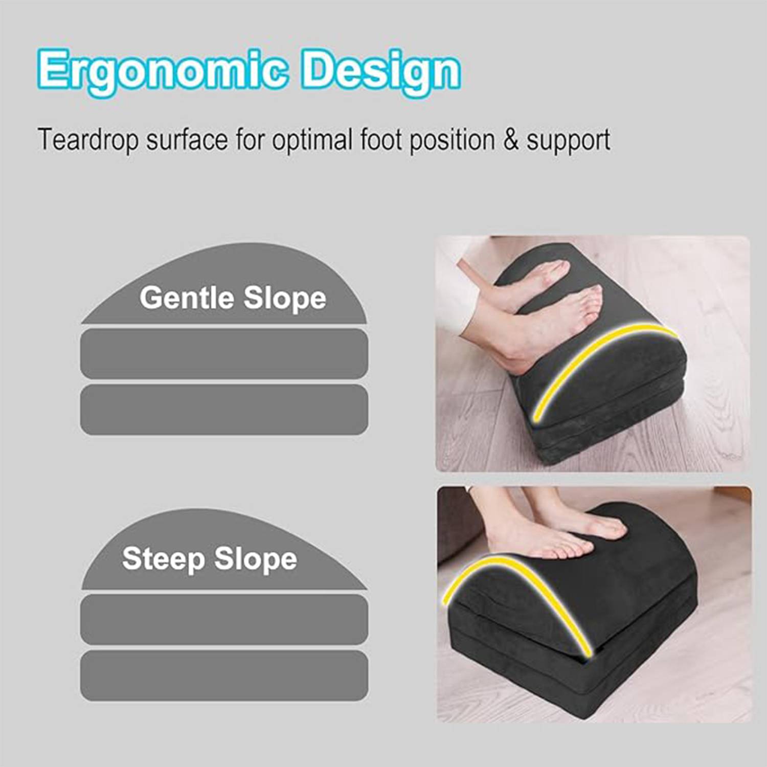 Large Size Foot Rest for Under Desk 3