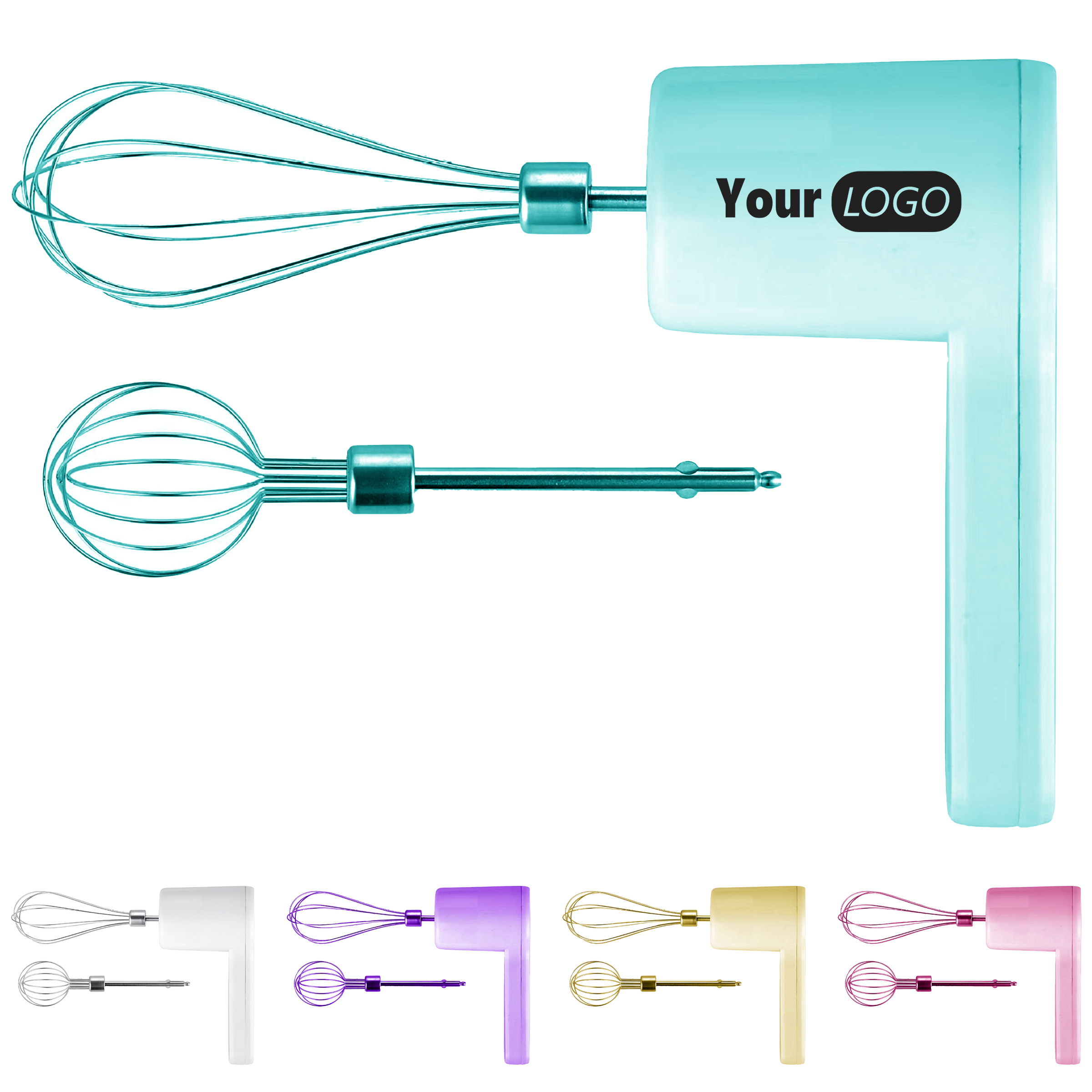 Plastic Customizable Cordless Egg Beater 1