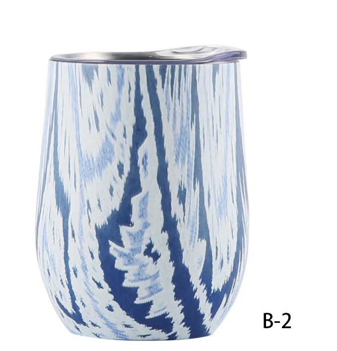 12 OZ U shape Stemless Thermos cup 38