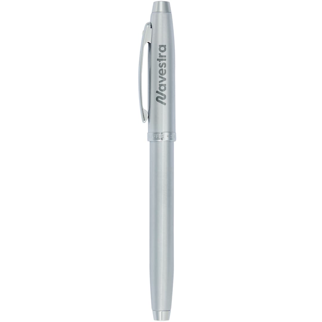 Sheaffer® 100 Brushed Chrome Roller Ball 12