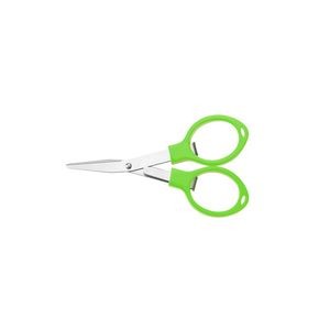Folded Scissors With Plastic Handle 2