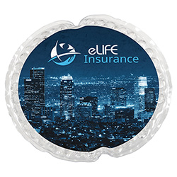 Full-Color Round Aqua Pearls™ Hot/Cold Pack 49