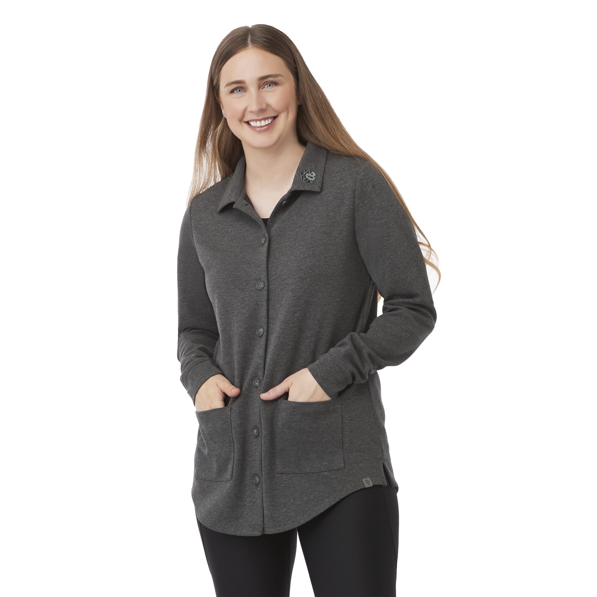 RIGI Eco Knit Button Cardi - Women's, custom women's shirt with logo imprint 162