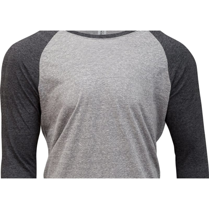 Threadfast Apparel Unisex Triblend 3/4-Sleeve Raglan 26