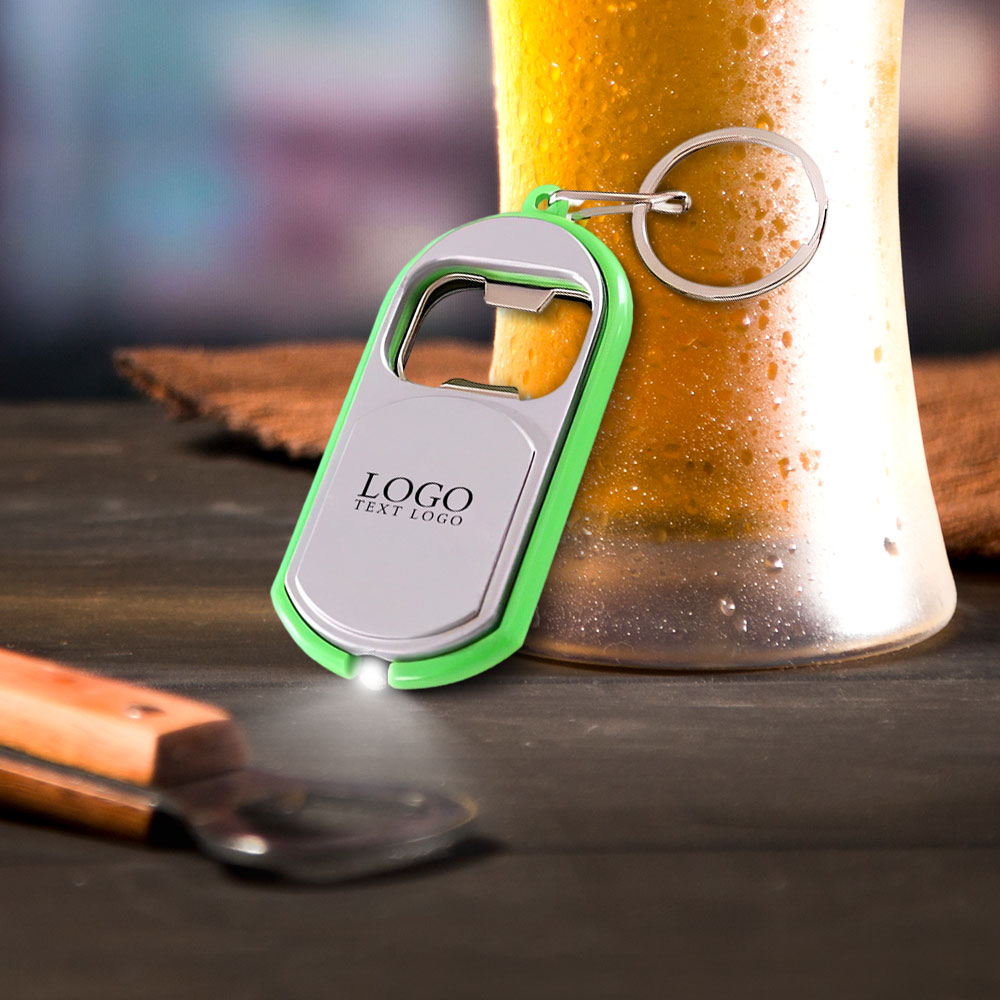 3-in-1 Custom LED Bottle Opener Keychain 1