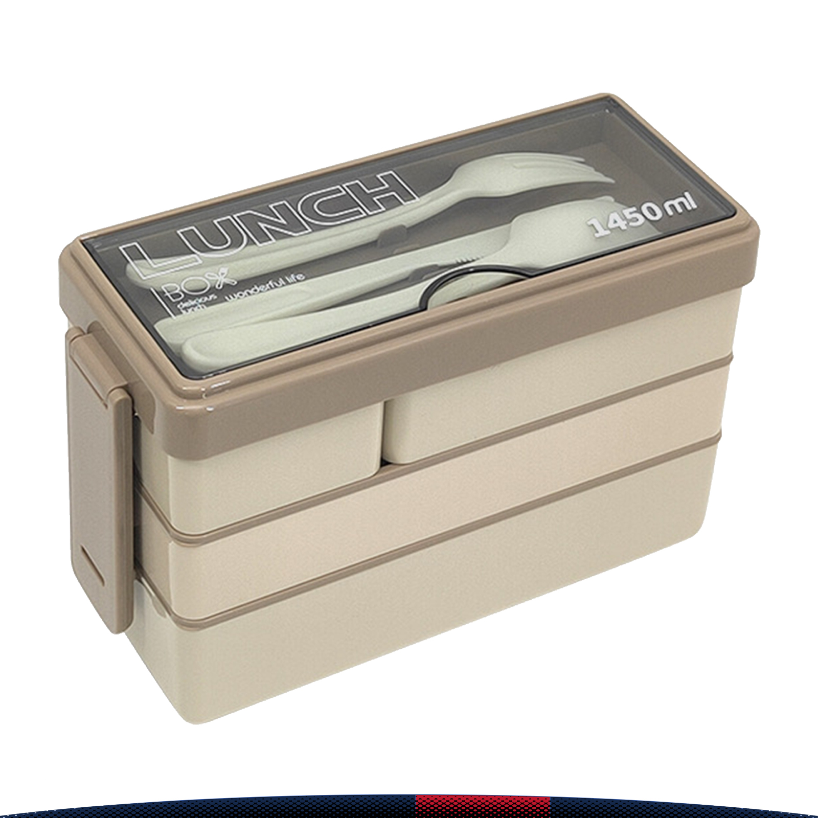 Three-Layer Lunch Box 3
