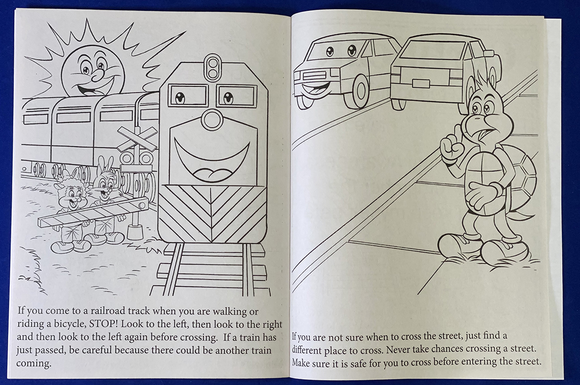 COLORING BOOK - Traffic Safety Awareness Coloring & Activity Book 3