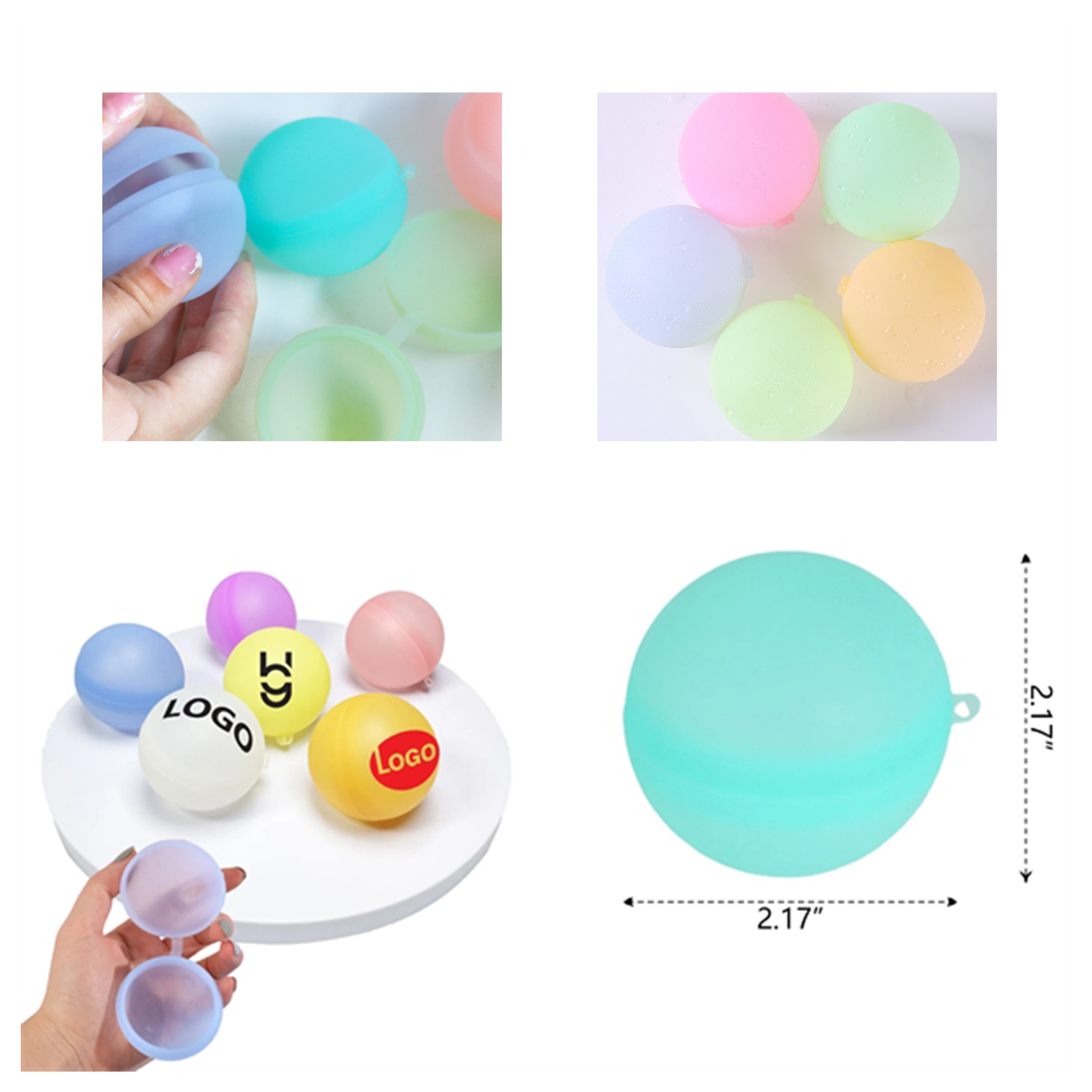 Safe Reusable Silicone Water Bomb Balloons 2