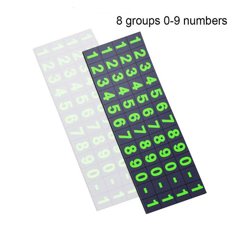 Temporary Car Parking Phone Number Card 3