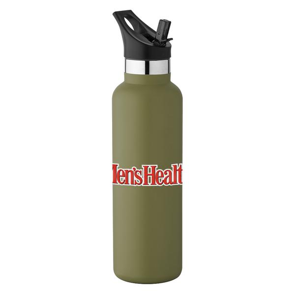 20 oz Basecamp Mesa Tundra Bottle with Screw Top and Flip-Top Straw Lid 140