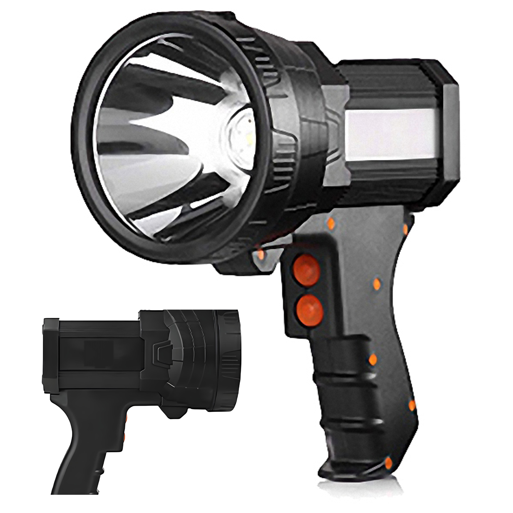 High-Powered Rechargeable Handheld Flashlight 10000 Lumens