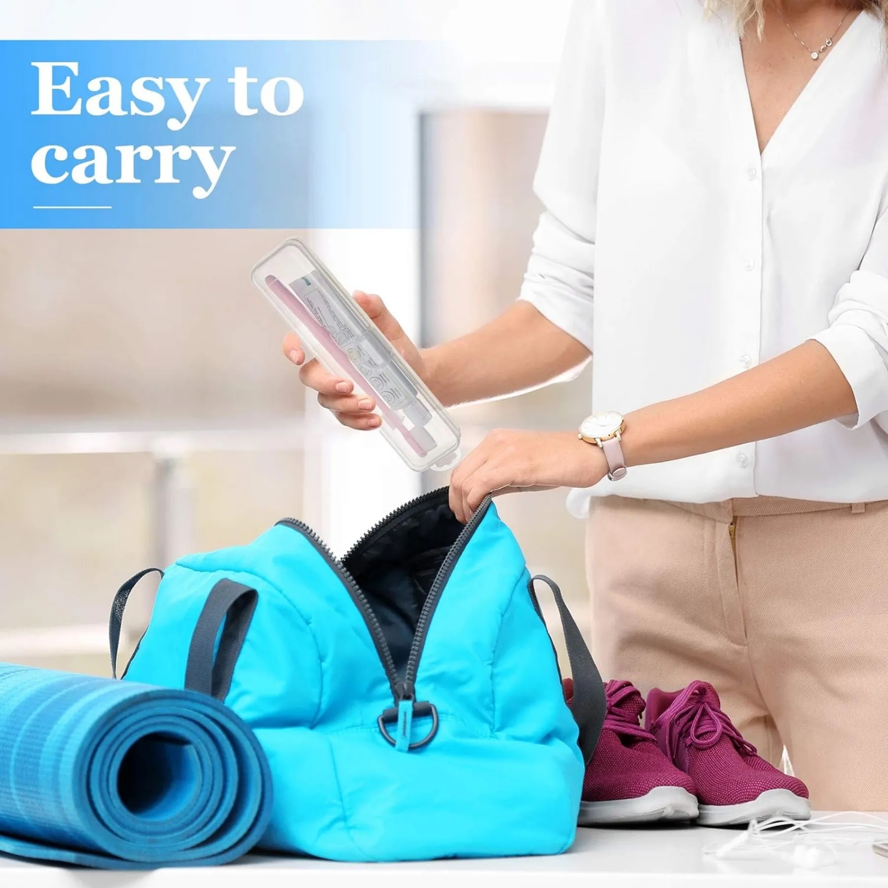 Portable Clear Toothbrush 6