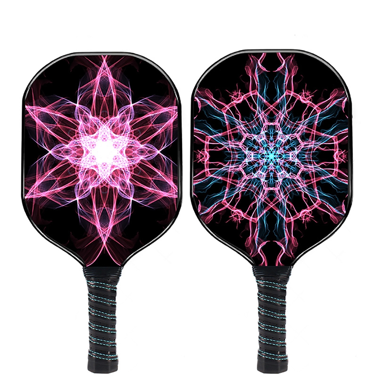 Custom Wooden Pickle Ball Paddles Set With Carrying Bag 6