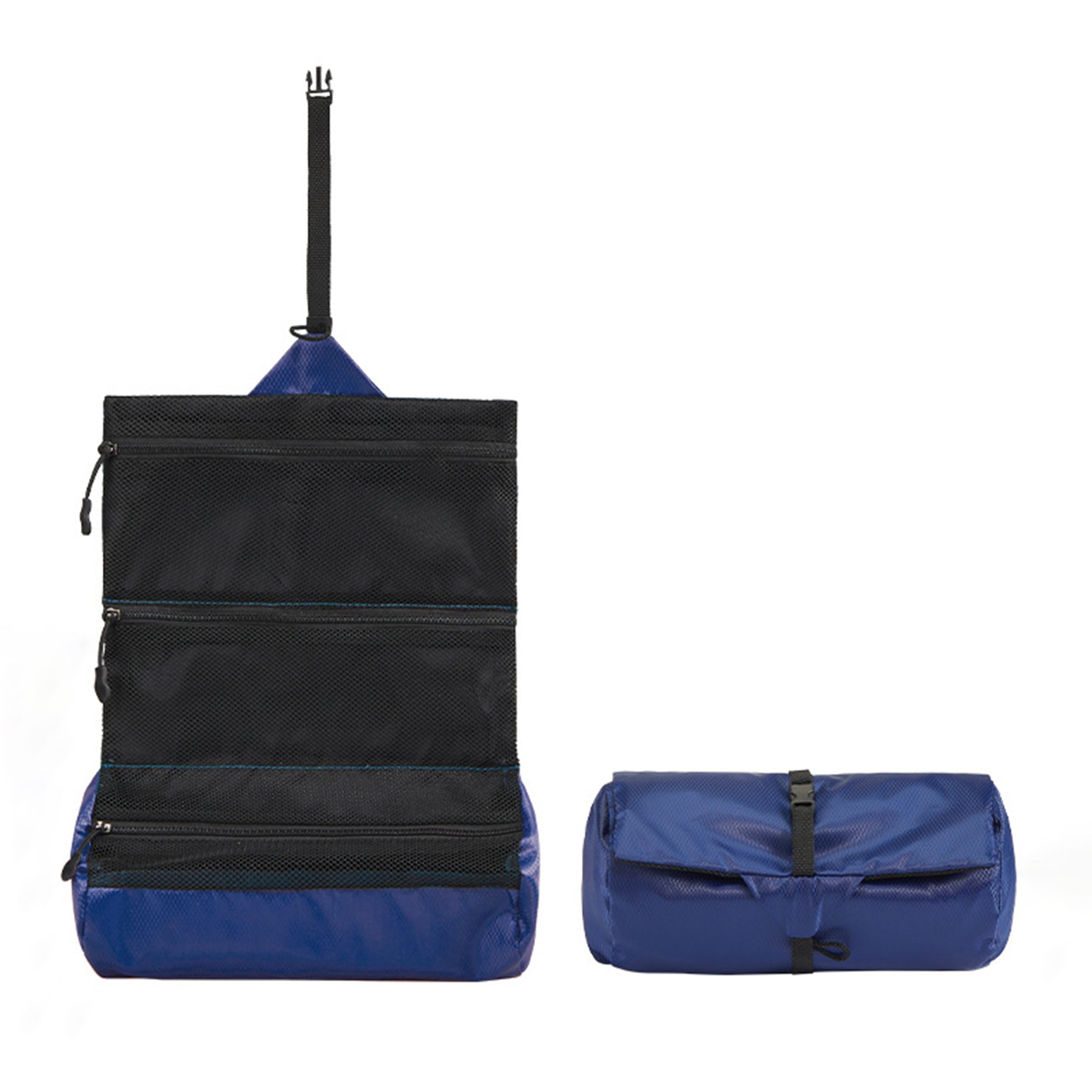 Buckle Closure Polyester Toiletry Bag 3