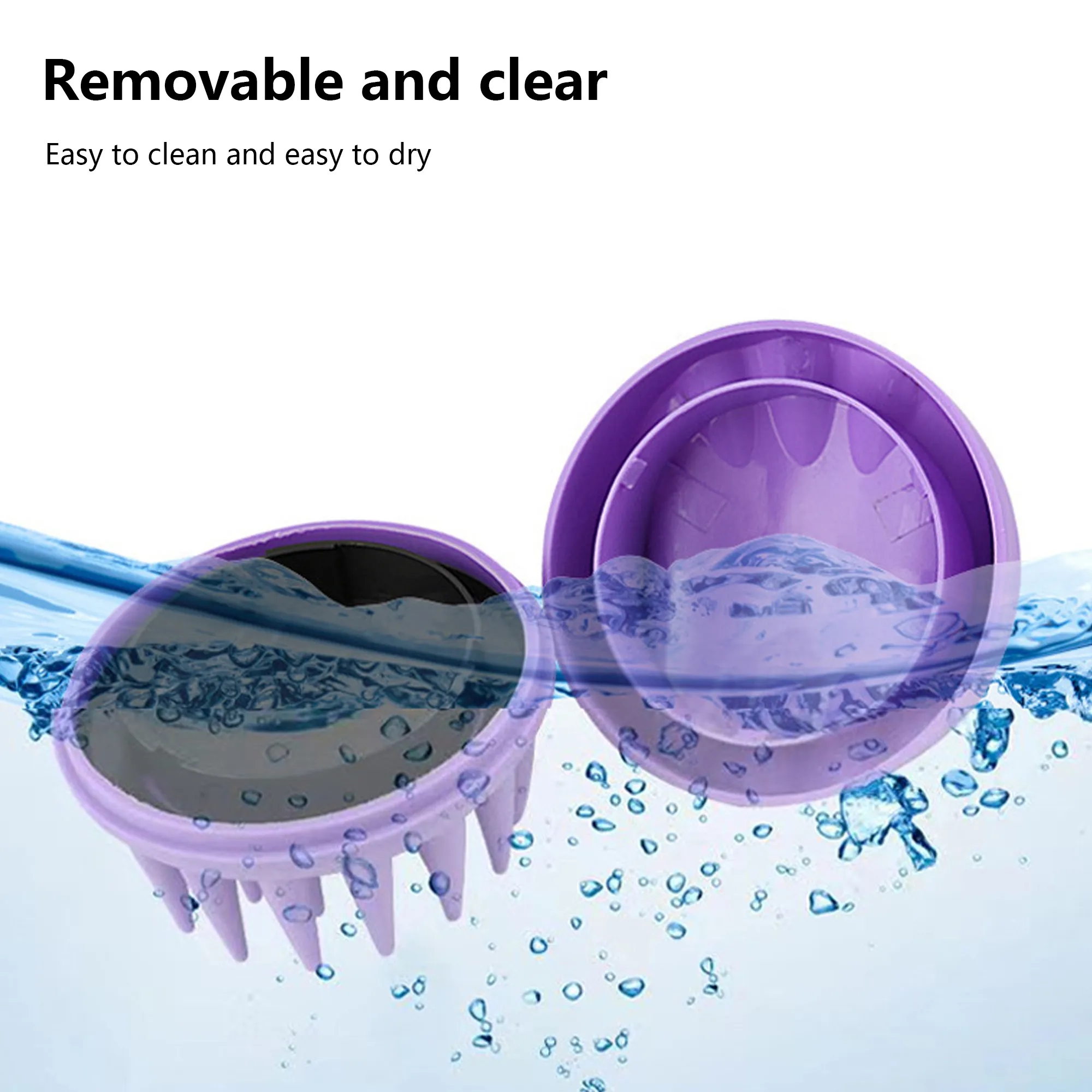Silicone Hair Scrubbing Brush 4