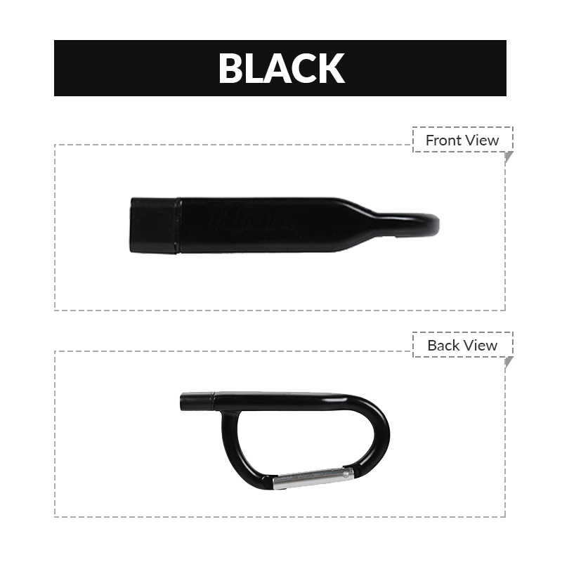 Carabiner Metal USB Flash Drive, 4GB 6