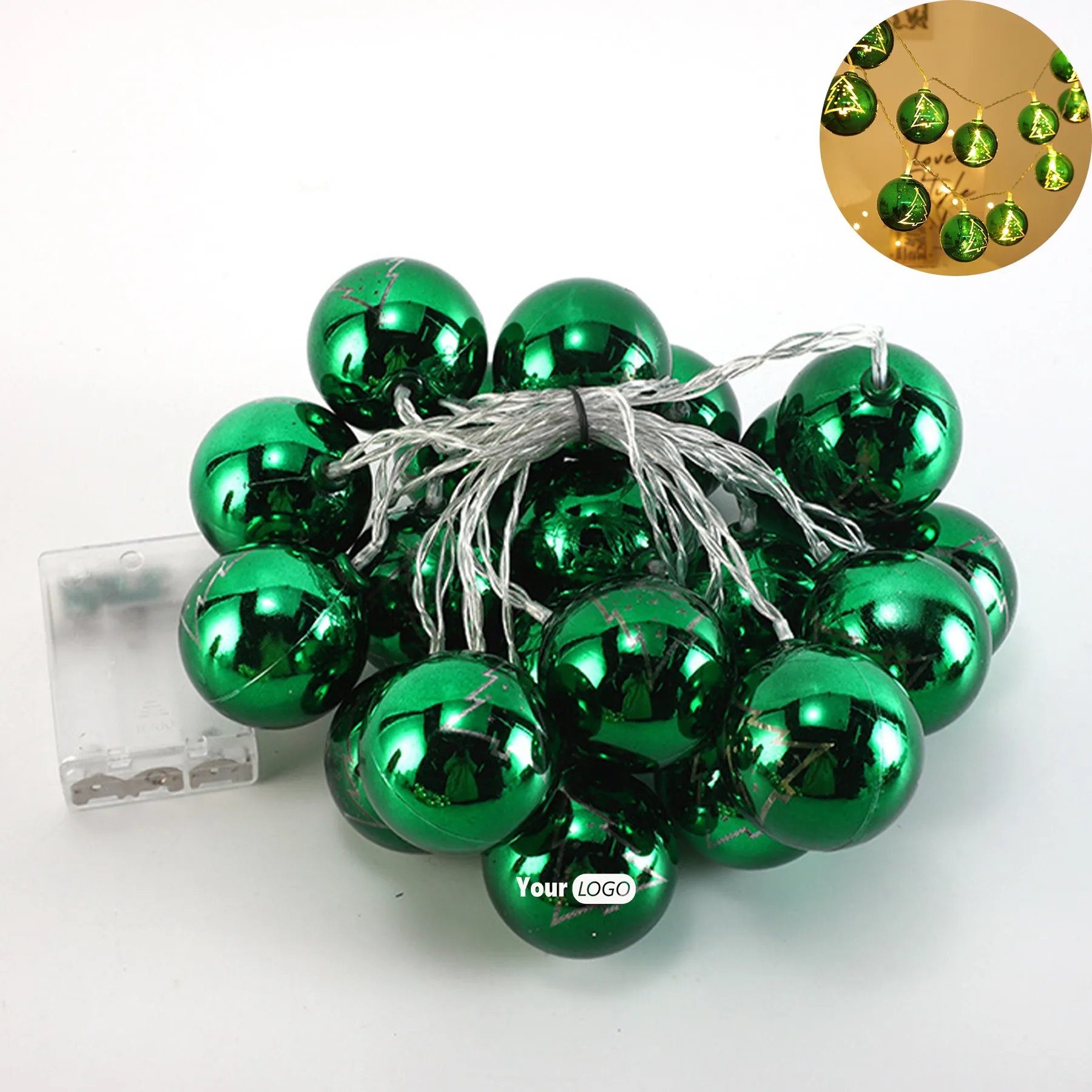 Christmas Ball Ornaments With Led Lights 5