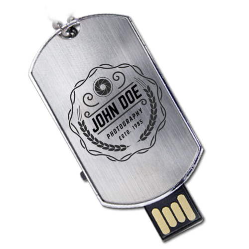 Dog Tag-Style UDP USB Drive 3