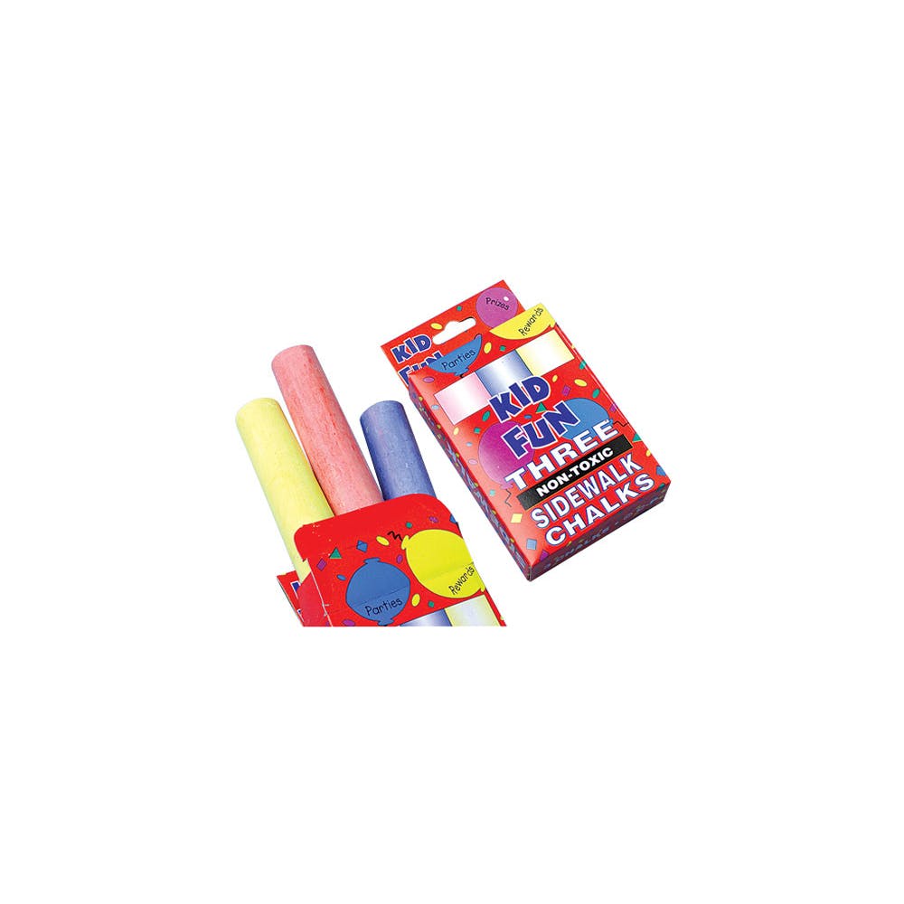 Sidewalk Chalk - 3 Pack 2