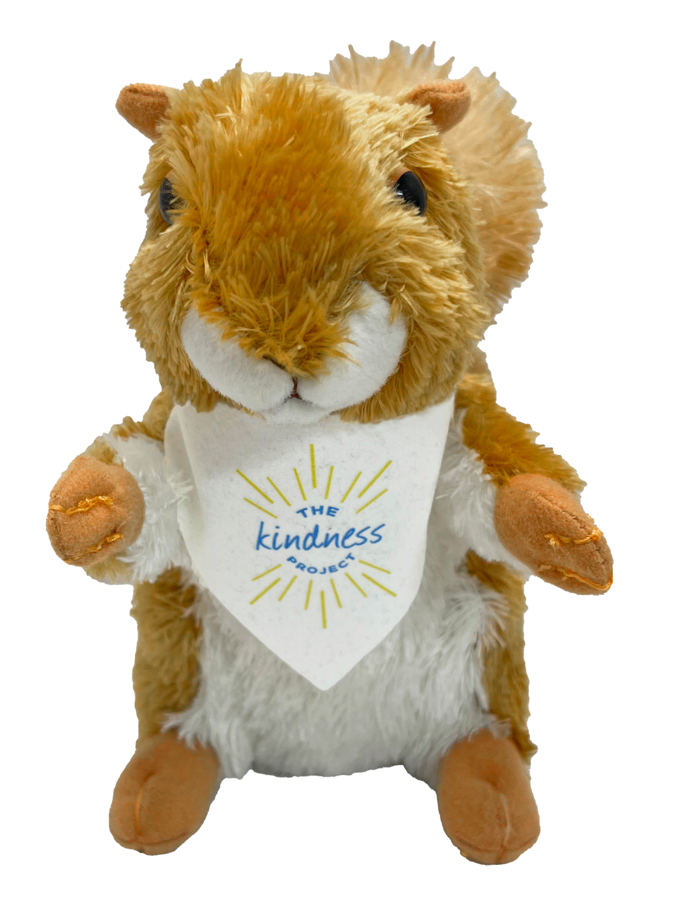 8" Nutsie Squirrel with bandana and full color imprint 2