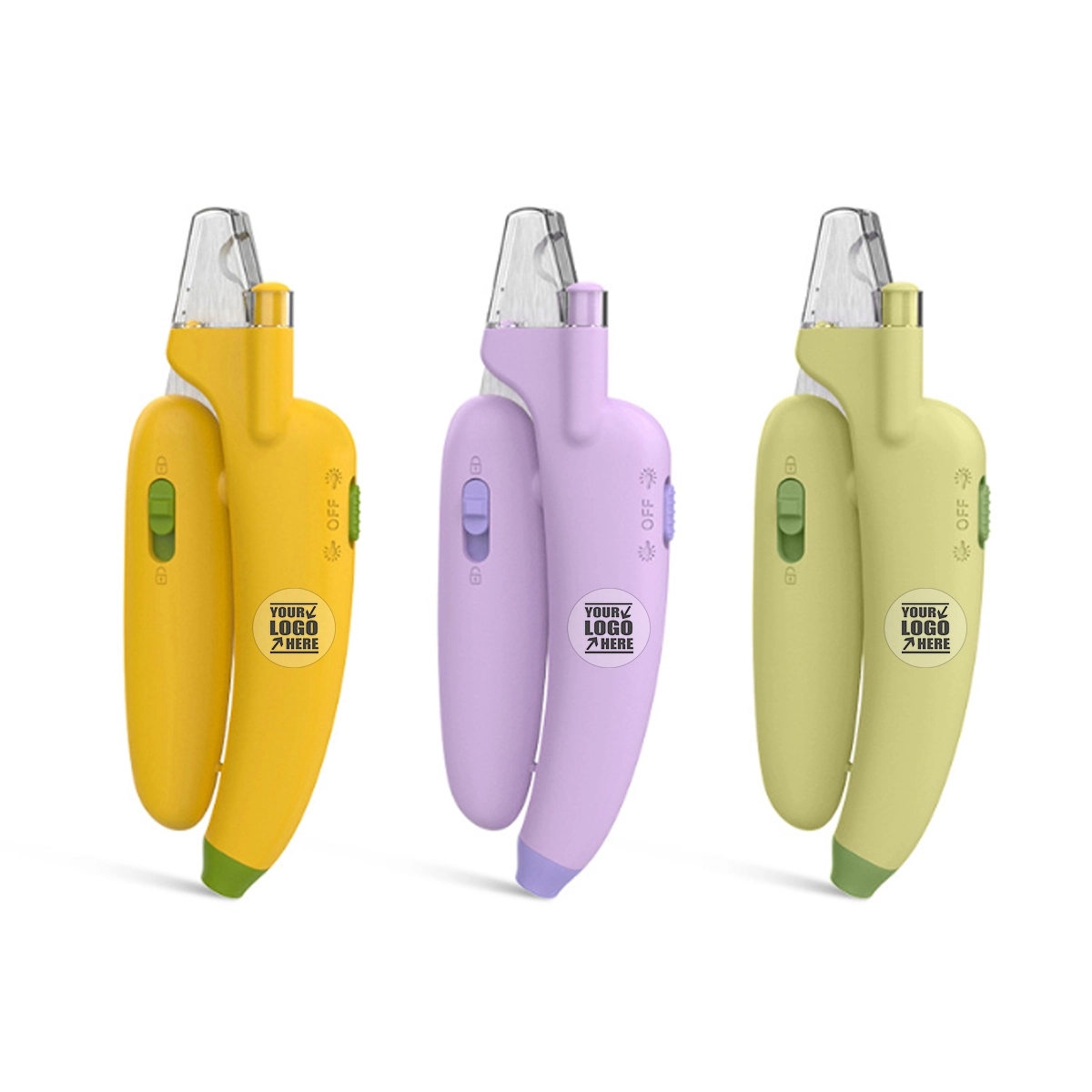 Custom Useful Dogs Cats LED Light Bloodline Pet Nail Clipper 6