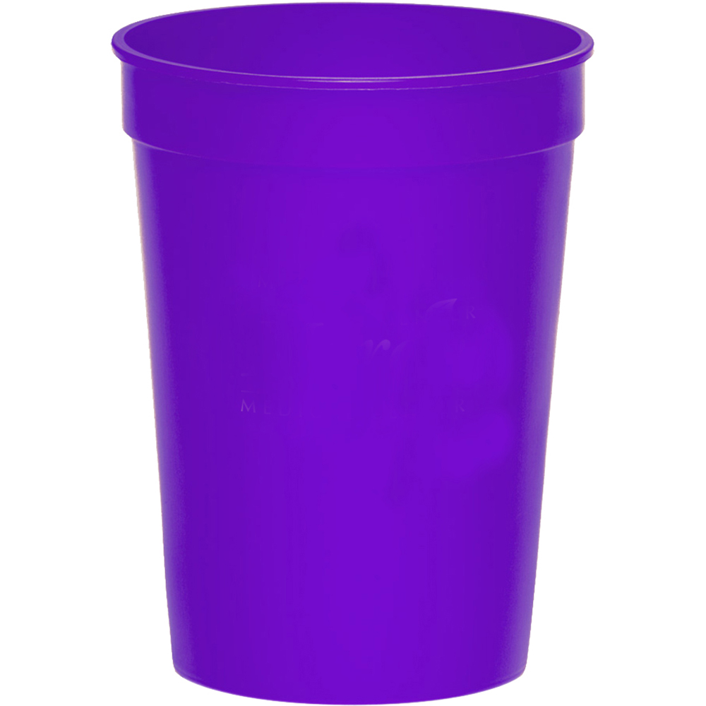 12 oz. Plastic Stadium Cup - USA Made 8